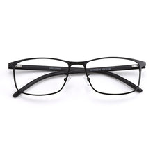 Carica l&#39;immagine nel visualizzatore di Gallery, Business Men Titanium Alloy Full Rim Glasses Frame S61003 For Male&#39;s Prescription Spectacles Eyewear With Flexible Temples Legs