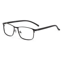Carica l&#39;immagine nel visualizzatore di Gallery, Business Men Titanium Alloy Full Rim Glasses Frame S61003 For Male&#39;s Prescription Spectacles Eyewear With Flexible Temples Legs