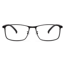 Carica l&#39;immagine nel visualizzatore di Gallery, Business Men Titanium Alloy Full Rim Glasses Frame S61003 For Male&#39;s Prescription Spectacles Eyewear With Flexible Temples Legs