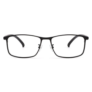 Business Men Titanium Alloy Full Rim Glasses Frame S61003 For Male's Prescription Spectacles Eyewear With Flexible Temples Legs