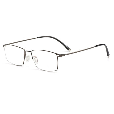Business Men Titanium Alloy Optical Glasses Frame Full Rim S6613 For Male's Prescription Spectacles Eyeglasses Frames