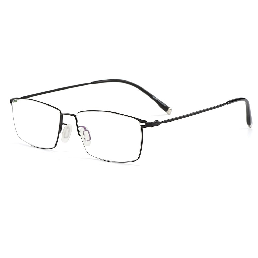 Business Men Titanium Alloy Optical Glasses Frame Full Rim S6613 For Male's Prescription Spectacles Eyeglasses Frames