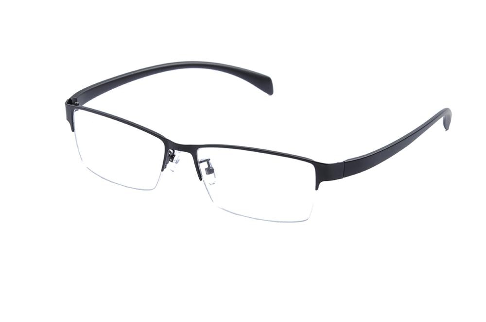 Business Oversized Eyewear Frame Man Super Large Optical Eyeglasses Half Frame Big Head Metal Big Size Glasses DD1454