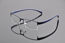Load image into Gallery viewer, Business Oversized Eyewear Frame Man Super Large Optical Eyeglasses Half Frame Big Head Metal Big Size Glasses DD1454