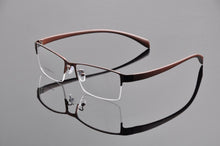 Load image into Gallery viewer, Business Oversized Eyewear Frame Man Super Large Optical Eyeglasses Half Frame Big Head Metal Big Size Glasses DD1454
