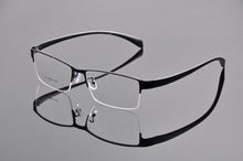 Load image into Gallery viewer, Business Oversized Eyewear Frame Man Super Large Optical Eyeglasses Half Frame Big Head Metal Big Size Glasses DD1454