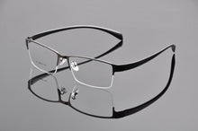 Load image into Gallery viewer, Business Oversized Eyewear Frame Man Super Large Optical Eyeglasses Half Frame Big Head Metal Big Size Glasses DD1454