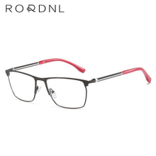 Load image into Gallery viewer, Business Style Optical Glasses Frame Men Myopia Prescription Eyeglasses Frame Male Square Stainless Steel Eyewear Frame Brand