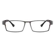 Load image into Gallery viewer, Business Titanium Alloy Full Rim Glasses Frame S6605 For Men&#39;s Prescription Spectacles Eyewear With Flexible TR90 Temples Legs