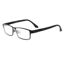 Load image into Gallery viewer, Business Titanium Alloy Full Rim Glasses Frame S6605 For Men&#39;s Prescription Spectacles Eyewear With Flexible TR90 Temples Legs