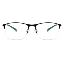 Load image into Gallery viewer, Business Women Semi Frameless Titanium Alloy Glasses Frame Men&#39;s Classic Optical Eyewear With Flexible Temples Legs S61005