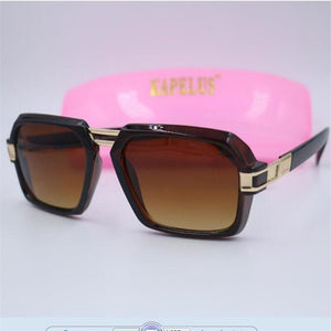 Business glasses for men and women Stylish square sunglasses Black flat mirror Bright black optical mirror Myopia frame Dark gla