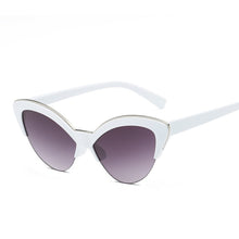 Load image into Gallery viewer, Butterfly Cat Eye Sunglasses Women 2023 Brand Designer Blue Sun Glasses For Women Trendy Tinted Color Shade UV400