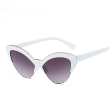 Load image into Gallery viewer, Butterfly Cat Eye Sunglasses Women 2023 Brand Designer Blue Sun Glasses For Women Trendy Tinted Color Shade UV400