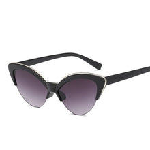 Load image into Gallery viewer, Butterfly Cat Eye Sunglasses Women 2023 Brand Designer Blue Sun Glasses For Women Trendy Tinted Color Shade UV400