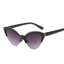 Load image into Gallery viewer, Butterfly Cat Eye Sunglasses Women 2023 Brand Designer Blue Sun Glasses For Women Trendy Tinted Color Shade UV400