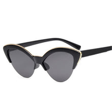 Load image into Gallery viewer, Butterfly Cat Eye Sunglasses Women 2023 Brand Designer Blue Sun Glasses For Women Trendy Tinted Color Shade UV400