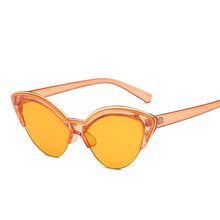 Load image into Gallery viewer, Butterfly Cat Eye Sunglasses Women 2023 Brand Designer Blue Sun Glasses For Women Trendy Tinted Color Shade UV400