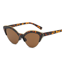 Load image into Gallery viewer, Butterfly Cat Eye Sunglasses Women 2023 Brand Designer Blue Sun Glasses For Women Trendy Tinted Color Shade UV400