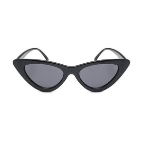 Butterfly Hip hop fun bf sunglasses Harajuku Ulzzang triangle cat Vintage couple summer Cat Eye sunglasses