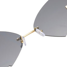 Load image into Gallery viewer, Butterfly Rimless Sunglasses Women 2023 Personality  Brand Designer Sun Glasses Vintage Metal Glasses oculos masculino