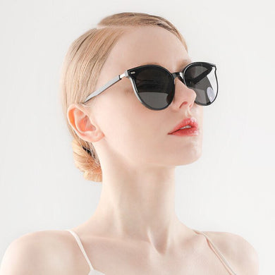 Buy 1 Get 1 Free Round Sunglasses Women Vintage  Brand Designer Black Sun Glasses For Female UV400 Eyewear Shades