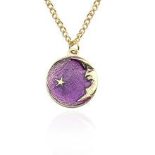 Load image into Gallery viewer, Buy 2 Get 1 Free Cartoon Enamel Rocket Astronaut Earth Star Moon Planet Pendant Necklace Women Jewelry Christmas Gifts Collares