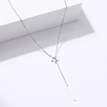 Carica l&#39;immagine nel visualizzatore di Gallery, CACANA Long Pendant Star Stick Necklaces Pendants For Women  Simple Design Necklace Stylish Stainless Steel Jewelry Party Gift
