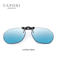 Carica l&#39;immagine nel visualizzatore di Gallery, CAPONI Clip On Frame For Women Polarized Sunglasses Clip On Glasses Frame Flip Up Super Light Weight Packing Well CP3178