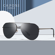 Load image into Gallery viewer, CAPONI  Men Sunglasses Original Brand Polarized Nylon Lenses Shades For Driving UV Ray Cut Avation Sun Glasses CP31032