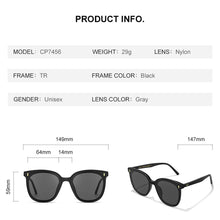 Load image into Gallery viewer, CAPONI  Sunglasses Women Protect Eyes UV400 High Quality Nylon Lens Sun Glasses Female Eyewear Black Shades CP7456