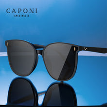 Load image into Gallery viewer, CAPONI  Sunglasses Women Protect Eyes UV400 High Quality Nylon Lens Sun Glasses Female Eyewear Black Shades CP7456