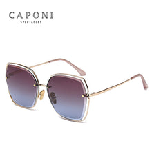 Load image into Gallery viewer, CAPONI Hollow Frame Sunglasses Gradient Color Trends Stylish Sun Glasses For Women  Design Eyewear CP31518