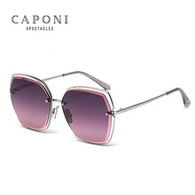 Load image into Gallery viewer, CAPONI Hollow Frame Sunglasses Gradient Color Trends Stylish Sun Glasses For Women  Design Eyewear CP31518