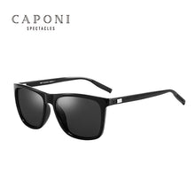 Load image into Gallery viewer, CAPONI Polarized Sunglasses Men Photochromic Clear Vision Eye Glasses 100% UV Protect Square Driving Sun Glasses For Men BS387