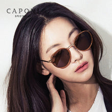 Load image into Gallery viewer, CAPONI Round Sunglasses Women Vintage Designer Brand Glasses Polarized UV Protect 2023 Sun Glasses For Women CP1859