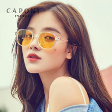 Load image into Gallery viewer, CAPONI Women&#39;s Sunglasses 2023 Decorative Polarized Sun Glasses Female Top Brand Ray Protect Eyewear CP31023