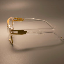 Load image into Gallery viewer, CCSPACE Gold Metal Transparent Glasses Frame Classic Retro Square Brand Designer Men Women EyeGlasses Eyewear SU108