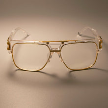 Load image into Gallery viewer, CCSPACE Gold Metal Transparent Glasses Frame Classic Retro Square Brand Designer Men Women EyeGlasses Eyewear SU108