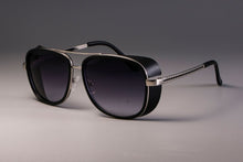 Load image into Gallery viewer, CCSPACE IRON MAN 3 Matsuda TONY Steampunk Sunglasses Men Mirrored Brand Designer Glasses Eyewear Shades UV Protection