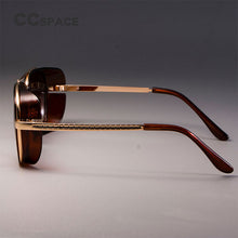 Load image into Gallery viewer, CCSPACE IRON MAN 3 Matsuda TONY Steampunk Sunglasses Men Mirrored Brand Designer Glasses Eyewear Shades UV Protection