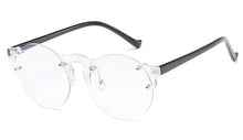 Load image into Gallery viewer, CCSPACE Transparent Glasses Frames Men Women Round Lens Cat Eye Brand Designer Optical Eyewear Computer Glasses 45221