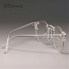 Load image into Gallery viewer, CCSPACE Transparent Glasses Frames Men Women Round Lens Cat Eye Brand Designer Optical Eyewear Computer Glasses 45221