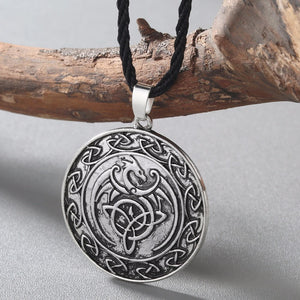 Viking Men Necklace Multiple Punk Gothic Style Norse Amulet Pendant Necklace Slavic Talisman Jewelry  for Boys