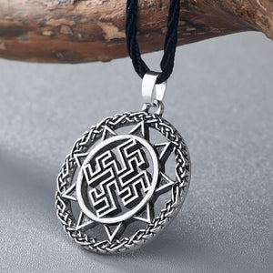 Viking Men Necklace Multiple Punk Gothic Style Norse Amulet Pendant Necklace Slavic Talisman Jewelry  for Boys