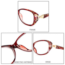 Load image into Gallery viewer, Designer Women Glasses Frames Ultralight Plastic TR90 Myopia Prescription Spectacles Eyeglasses Frame MD1689
