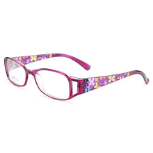 Load image into Gallery viewer, Cool Design Women Glasses Frames Flexible Printed Temples Legs Plastic Myopia Prescription Eyeglasses Frames