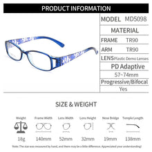 Load image into Gallery viewer, Cool Design Women Glasses Frames Flexible Printed Temples Legs Plastic Myopia Prescription Eyeglasses Frames