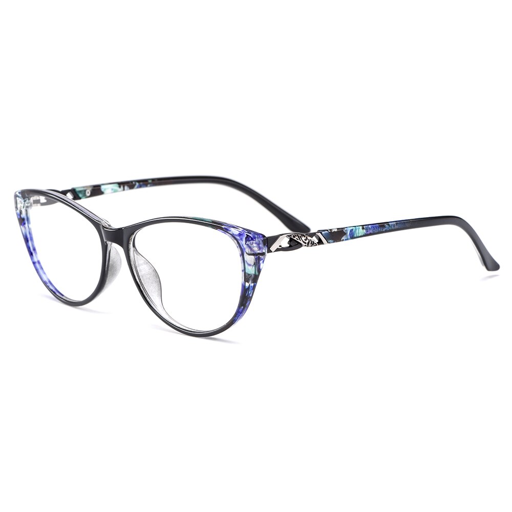Fashion Women Cat Eye Glasses Frame Ultralight Plastic TR90 Female Myopia Prescription Spectacles Frames MD1835