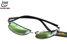 Load image into Gallery viewer, =CLARA VIDA= Custom Made NEARSIGHTED MINUS PRESCRIPTION Cool Rectangle TR90 Temple  Designers Mens Polarized sunglasses -1 to -6